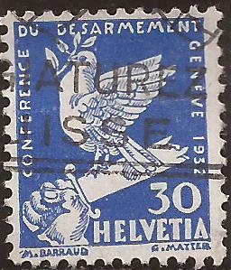 Conferencia de Desarme de Ginebra  1932  30 cents