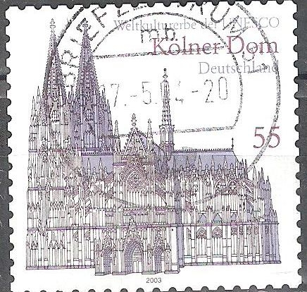 Patrimonio de la Humanidad por la UNESCO, la catedral de Colonia.