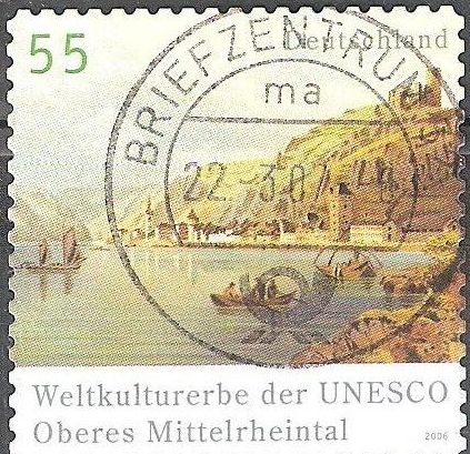 Patrimonio de la Humanidad por la UNESCO, medio superior del valle del Rin.