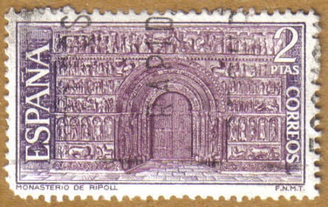 Monasterio de Ripoll - Portada Romanica