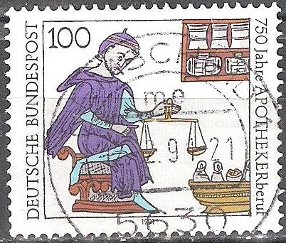 750 años de profesión Farmacéuticos (FRG).