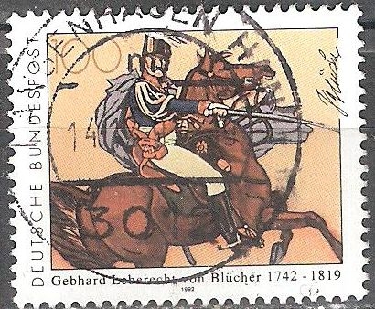 250a. Nacimiento Anniv. De Gebhard Leberecht von Blücher.