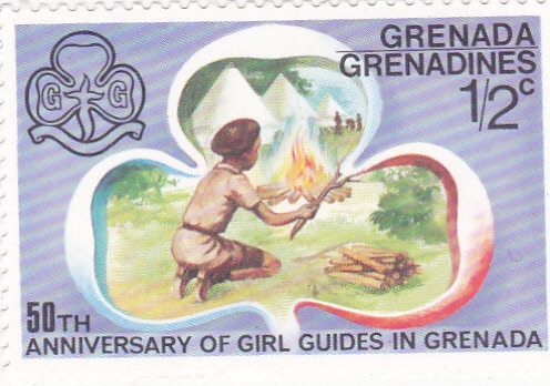 50 aniversario de chicas guia en Grenada