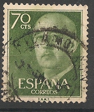 General Franco. ED 1151