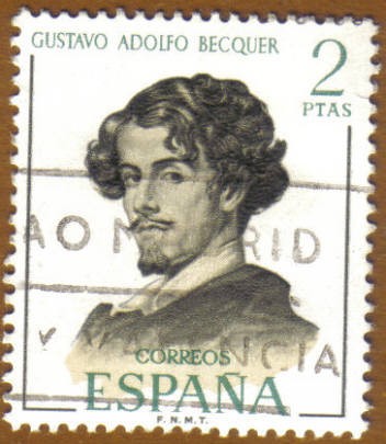 Literatos Españoles - Gustavo Adolfo Becquer