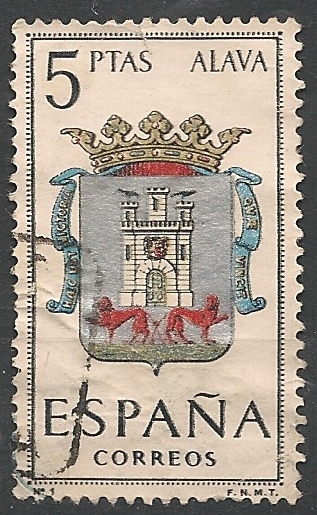 Escudos de las capitales de provincia españolas. ED 1406