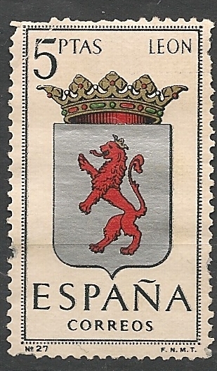Escudos de las capitales de provincia españolas. ED 1553