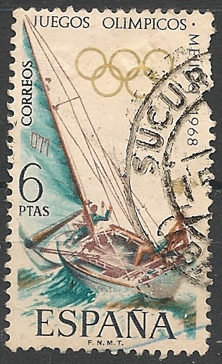 Juegos Olímpicos  México 1968. ED 1888