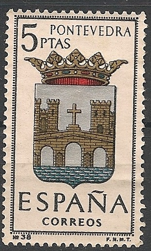 Escudos de las capitales de provincia españolas. ED 1632