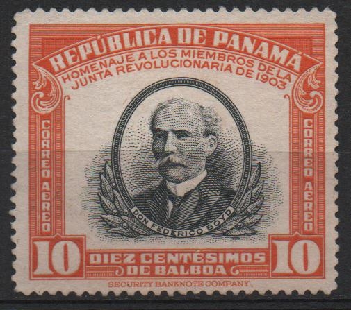 HOMENAJE  A  LOS  MIEMBROS  DE  LA  JUNTA  REVOLUCIONARIA  DE  1903.  DON  FEDERICO  BOYD.