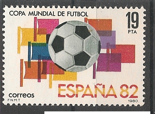 Copa Mundial de Fútbol ESPAÑA 1982. ED 2571