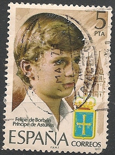 Felipe de Borbon Principe de Asturias. ED 2449 