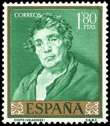 ESPAÑA SEGUNDO CENTENARIO NUEVO Nº 1246 ** 1,80P VERDE ESMERALDA VELAZQUEZ