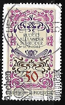 Birth Centenary of Rudolf Alexander Schröder