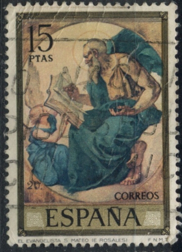 ESPAÑA_SCOTT 1837.03 SAN MATEO POR ROSALES. $0,2