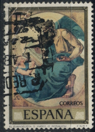 ESPAÑA_SCOTT 1837.04 SAN MATEO POR ROSALES. $0,2