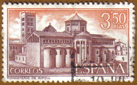 Monasterio de Sta. Mª. de Ripoll - Vista general