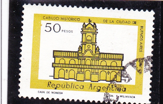 cabildo histórico de la ciudad Buenos Aires