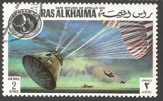 Landing capsule - RAS AL KHALIMA (1972)