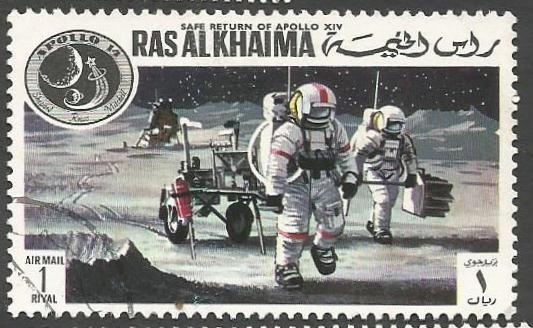  Safe return of Apollo XIV - RAS AL KHALIMA (1972)