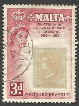 The 100th Anniversary of the First Malta Stamp