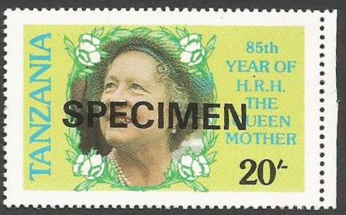 The 85th Anniversary of the Birth of Queen Elizabeth the Queen Mother
