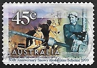 50 th anniversary Snowy Mountains Scheme - 1999