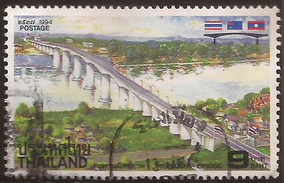 Inauguración del Puente de la Amistad  1994  9 Baht