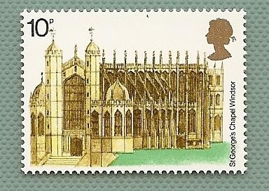 Capilla de San Jorge en el castillo de Windsord