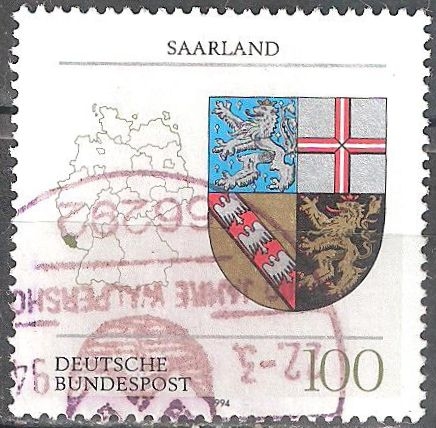Escudo de armas de los estados federales(Saarland).