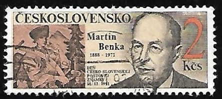 Martin Benka - dia del sello