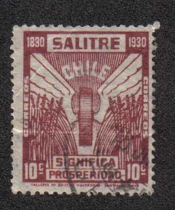 100 años de exportación de salitre