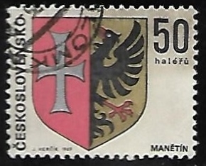 Escudo de armas de manětín