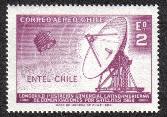 Antena parabólica y satélite