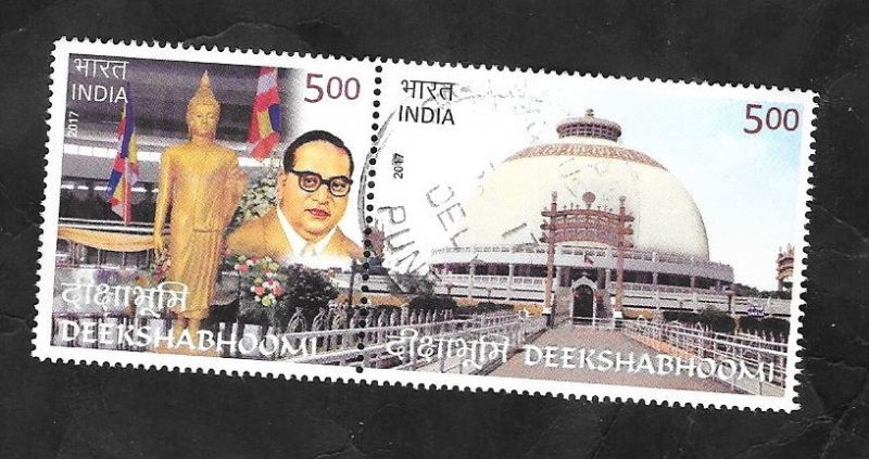 B.R. Ambedkar, y Monumwnro Deekshabhoomi
