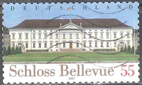 Castillo de Bellevue en Berlín (sede del Presidente de la RFA). 