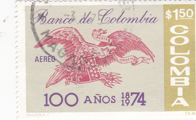 100 AÑOS BANCO DE COLOMBIA