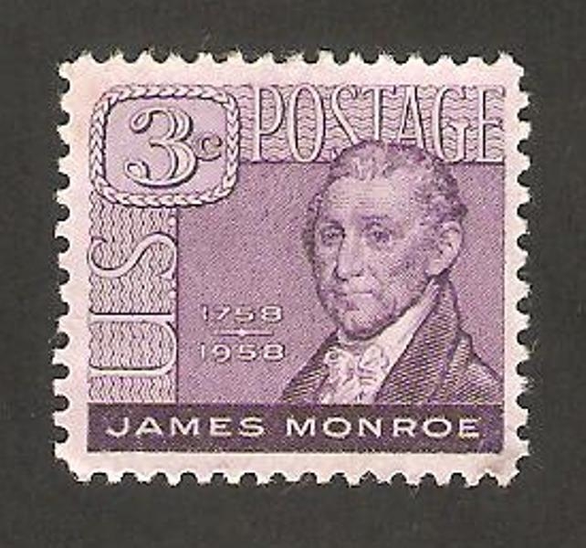 641 - II Centº del nacimiento de James Monroe, 5º presidente de USA