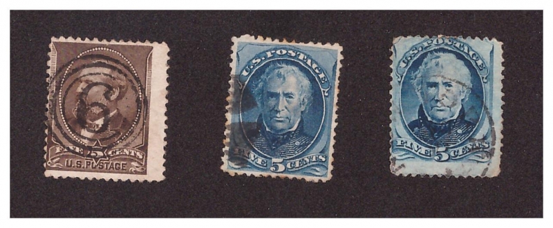 Zachary Taylor y James Garfield