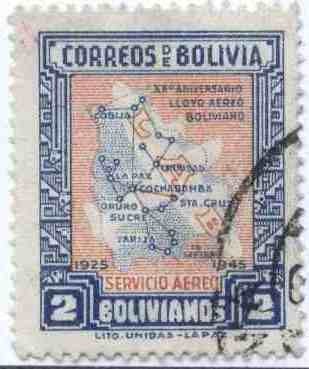 Conmemoracion del XX Aniversario del Lloyd Aereo Boliviano