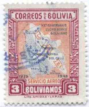 Conmemoracion del XX Aniversario del Lloyd Aereo Boliviano