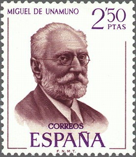 ESPAÑA 1970 1994 Sello Nuevo Literatos Españoles Miguel de Unamuno