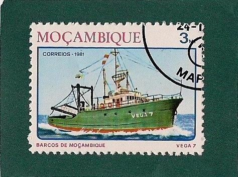barcos de Mozambique