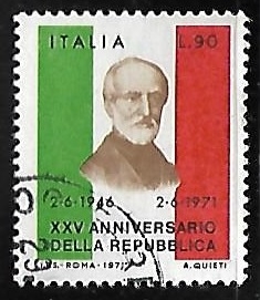 XXV Aniversario de la Republica Italiana