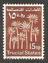 arabia del sudeste - Trucial States - Palmeras