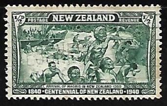 Maoríes que llegan a Nueva Zelanda en 1350