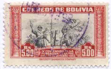 Conmemoracion del IV Centenario de la Fundacion de La Paz