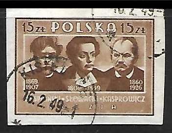 S. Wyspianski, J. Slowacki and J. Kasprowicz