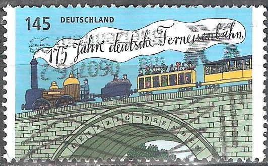 175 años de ferrocarril alemán de larga distancia.