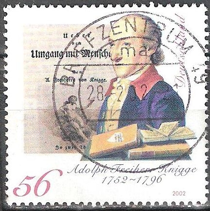 250 cumpleaños Adolph Freiherr Knigge.